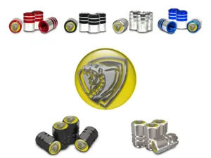 Rim Valve Covers Bikes High-End Build Style